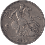 1892 CROWN ( GF ) - Crown - Cambridgeshire Coins