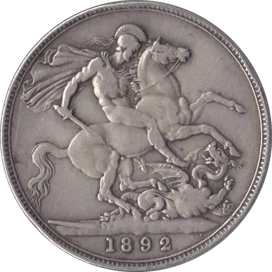 1892 CROWN ( GF ) - Crown - Cambridgeshire Coins