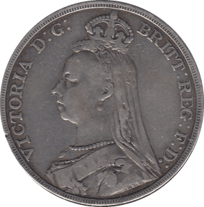 1892 CROWN ( GF ) - Crown - Cambridgeshire Coins