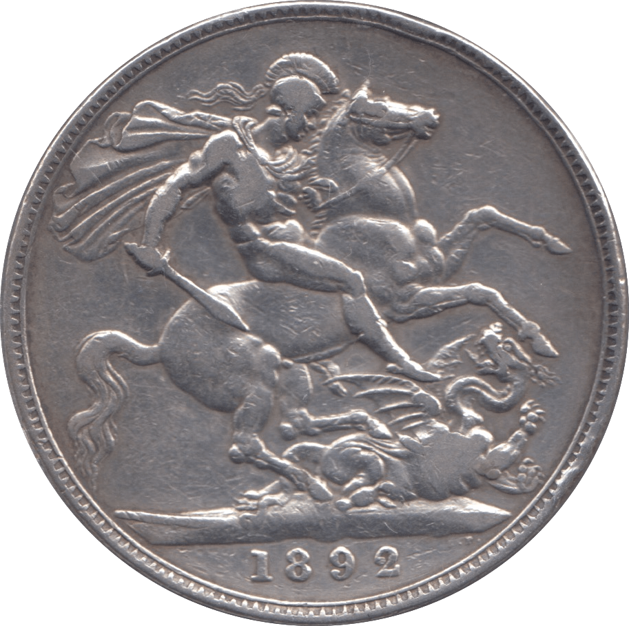 1892 CROWN ( GF ) - Crown - Cambridgeshire Coins