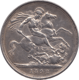 1892 CROWN ( GVF ) - Crown - Cambridgeshire Coins