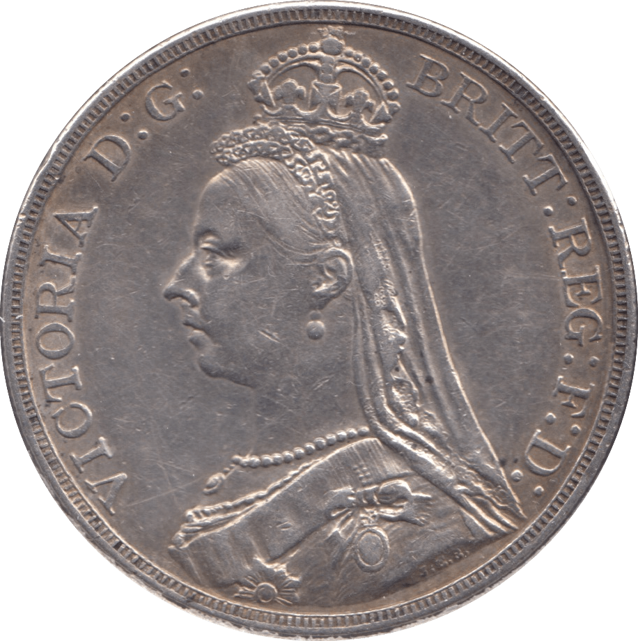 1892 CROWN ( GVF ) - Crown - Cambridgeshire Coins