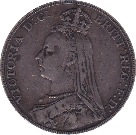 1892 CROWN ( VF ) - Crown - Cambridgeshire Coins