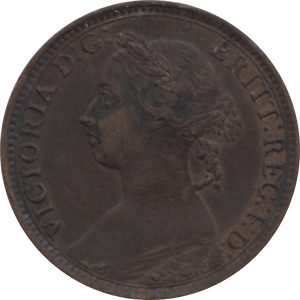 1892 FARTHING 2 ( GVF ) 63 - Farthing - Cambridgeshire Coins