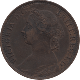 1892 FARTHING 2 ( GVF ) 63 - Farthing - Cambridgeshire Coins