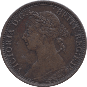 1892 FARTHING ( EF ) 23 - Farthing - Cambridgeshire Coins