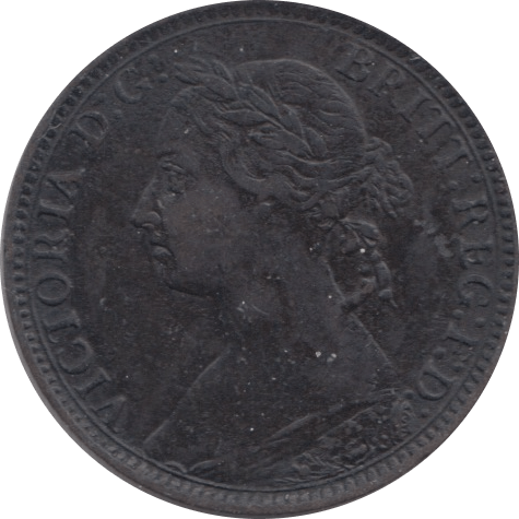 1892 FARTHING ( FAIR ) - Farthing - Cambridgeshire Coins