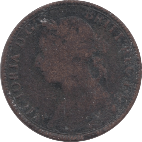 1892 FARTHING ( FAIR ) - Farthing - Cambridgeshire Coins