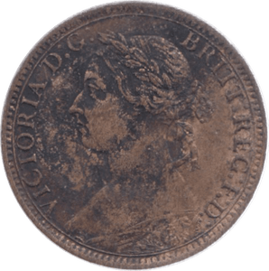 1892 FARTHING ( GVF ) 18 - Farthing - Cambridgeshire Coins