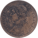 1892 FARTHING ( GVF ) 18 - Farthing - Cambridgeshire Coins