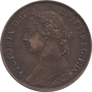 1892 FARTHING ( VF ) 1 - Farthing - Cambridgeshire Coins