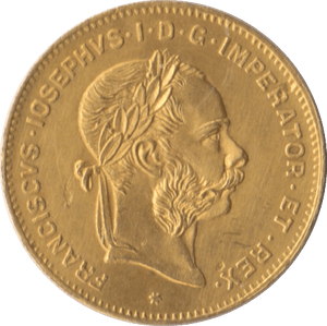 1892 GOLD 10 FRANCS AUSTRIA - Gold World Coins - Cambridgeshire Coins