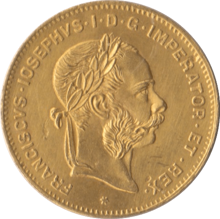 1892 GOLD 10 FRANCS AUSTRIA - Gold World Coins - Cambridgeshire Coins