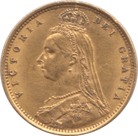 1892 GOLD HALF SOVEREIGN ( EF ) - Half Sovereign - Cambridgeshire Coins