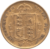 1892 GOLD HALF SOVEREIGN ( EF ) - Half Sovereign - Cambridgeshire Coins