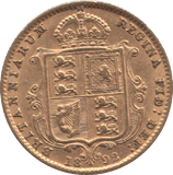 1892 GOLD HALF SOVEREIGN ( VF ) A - Half Sovereign - Cambridgeshire Coins
