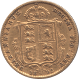 1892 GOLD HALF SOVEREIGN ( VF ) B - Half Sovereign - Cambridgeshire Coins