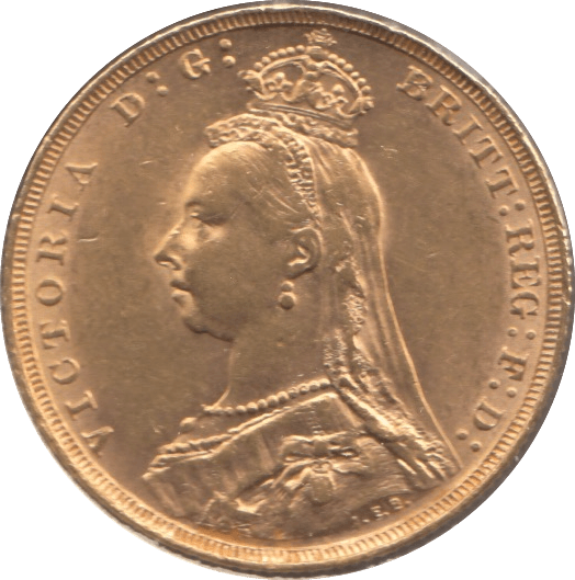 1892 GOLD SOVEREIGN ( EF ) - Sovereign - Cambridgeshire Coins