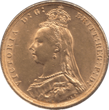 1892 GOLD SOVEREIGN ( EF ) - Sovereign - Cambridgeshire Coins