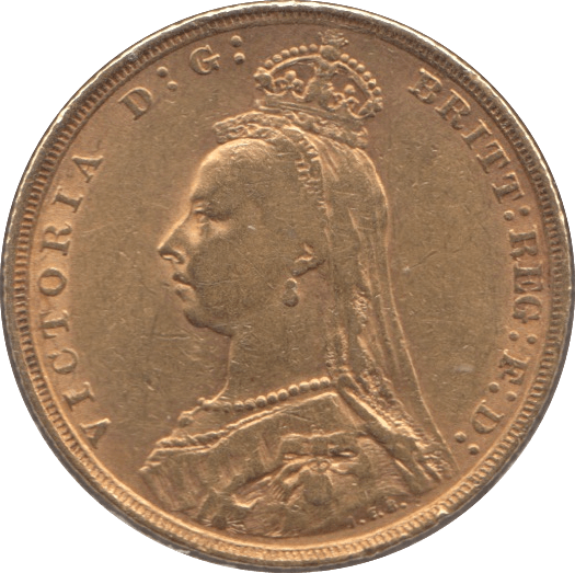 1892 GOLD SOVEREIGN ( GVF ) - Sovereign - Cambridgeshire Coins