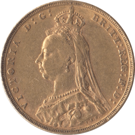 1892 GOLD SOVEREIGN ( GVF ) - Sovereign - Cambridgeshire Coins