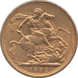 1892 GOLD SOVEREIGN ( GVF ) - Sovereign - Cambridgeshire Coins