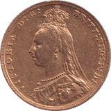 1892 GOLD SOVEREIGN ( GVF ) - Sovereign - Cambridgeshire Coins