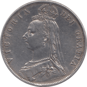 1892 HALFCROWN ( GF ) 5 - Halfcrown - Cambridgeshire Coins
