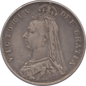 1892 HALFCROWN ( GF ) 8 - Halfcrown - Cambridgeshire Coins