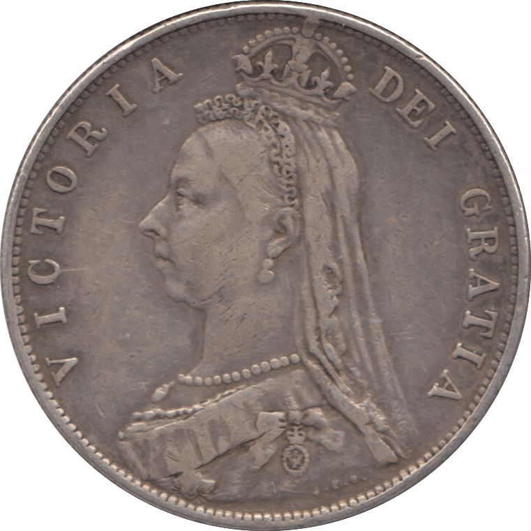 1892 HALFCROWN ( GF ) 8 - Halfcrown - Cambridgeshire Coins
