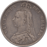 1892 HALFCROWN ( GF ) 8 - Halfcrown - Cambridgeshire Coins
