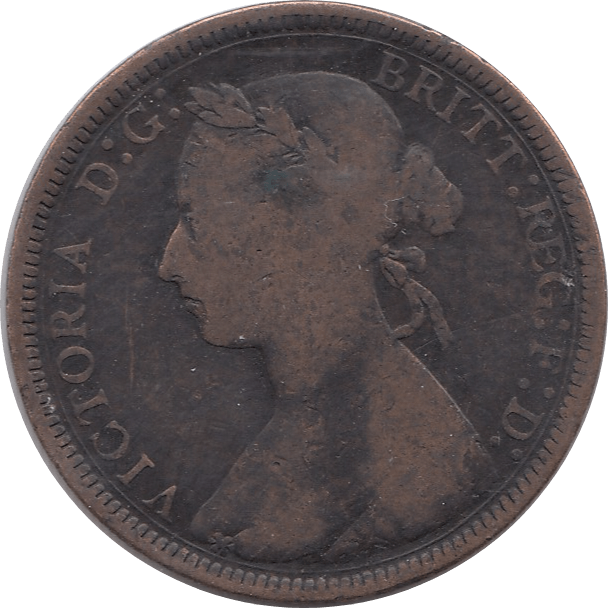 1892 HALFPENNY ( NF ) - Halfpenny - Cambridgeshire Coins