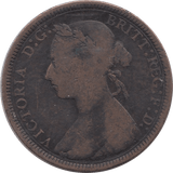 1892 HALFPENNY ( NF ) - Halfpenny - Cambridgeshire Coins