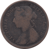 1892 HALFPENNY ( NF ) - Halfpenny - Cambridgeshire Coins