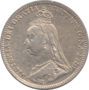 1892 MAUNDY THREEPENCE ( EF ) - Maundy Coins - Cambridgeshire Coins