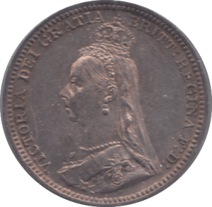 1892 MAUNDY THREEPENCE ( UNC ) - Maundy Coins - Cambridgeshire Coins