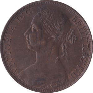 1892 PENNY ( AUNC ) - Penny - Cambridgeshire Coins