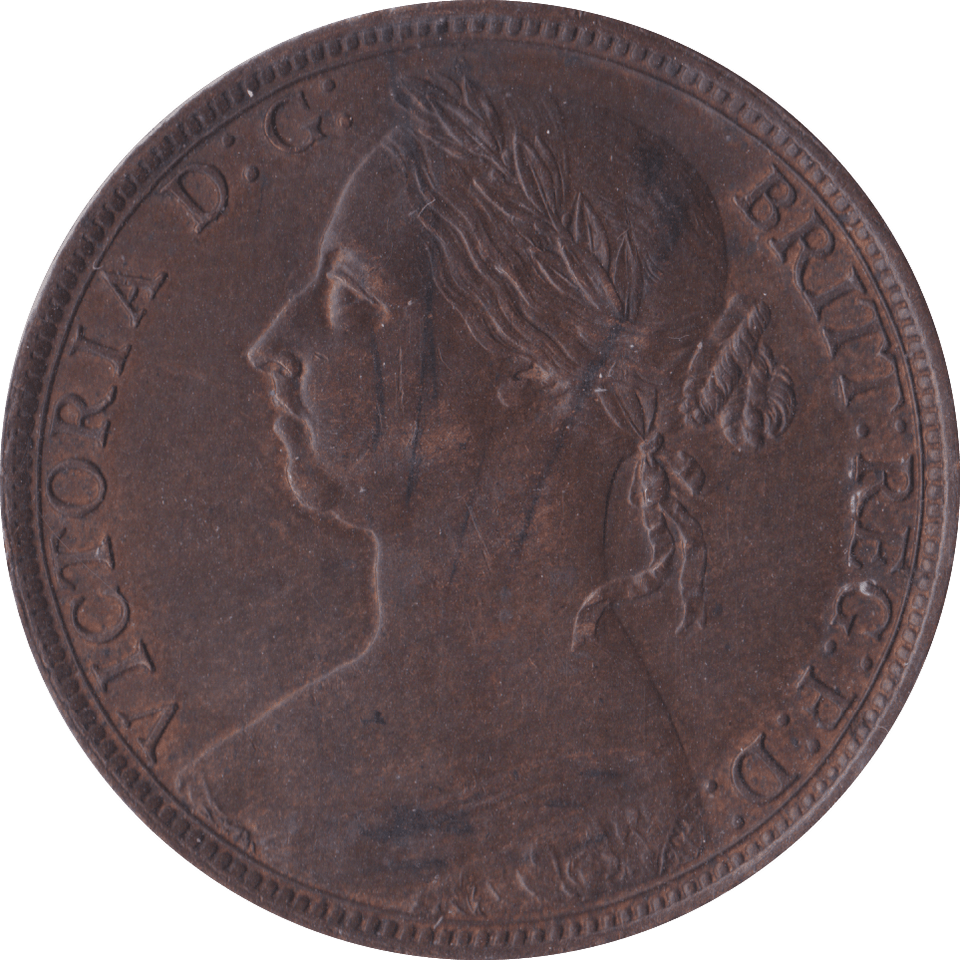 1892 PENNY ( AUNC ) - Penny - Cambridgeshire Coins
