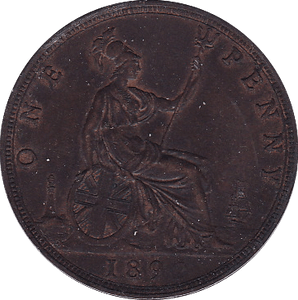 1892 PENNY ( EF ) - Penny - Cambridgeshire Coins