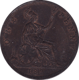 1892 PENNY ( EF ) - Penny - Cambridgeshire Coins