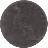 1892 PENNY ( FAIR ) 7 - Penny - Cambridgeshire Coins