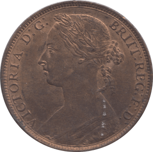 1892 PENNY ( UNC ) - Penny - Cambridgeshire Coins