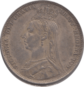 1892 SHILLING ( EF ) 4 - Shilling - Cambridgeshire Coins
