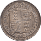 1892 SHILLING ( EF ) 4 - Shilling - Cambridgeshire Coins