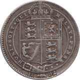 1892 SHILLING ( FINE ) - Shilling - Cambridgeshire Coins