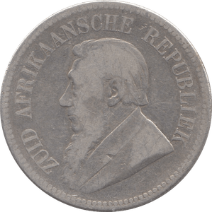 1892 SILVER HALFCROWN SOUTH AFRICA - SILVER WORLD COINS - Cambridgeshire Coins