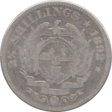 1892 SILVER HALFCROWN SOUTH AFRICA - SILVER WORLD COINS - Cambridgeshire Coins