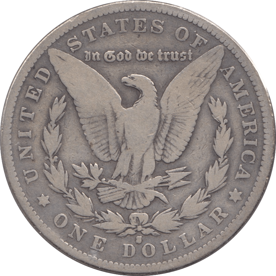 1892 SILVER MORGAN DOLLAR SAN FRANCISCO MINT - SILVER WORLD COINS - Cambridgeshire Coins