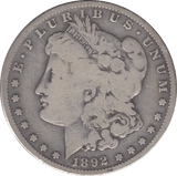1892 SILVER MORGAN DOLLAR SAN FRANCISCO MINT - SILVER WORLD COINS - Cambridgeshire Coins