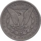 1892 SILVER MORGAN DOLLAR USA CARSON CITY MINT - SILVER WORLD COINS - Cambridgeshire Coins